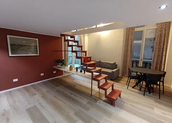 Apartment Cozy Design And Balcony *